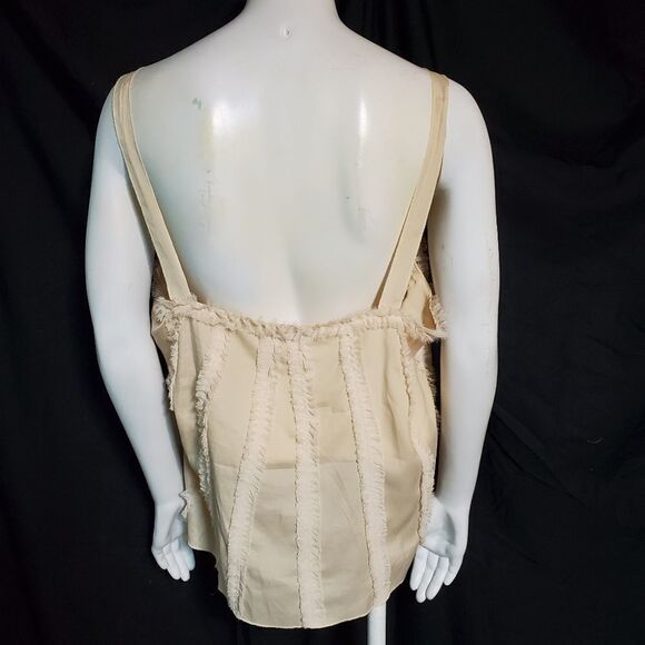 Metro 7 Buff Frayed Tank Top (XL) - Picture 4 of 5